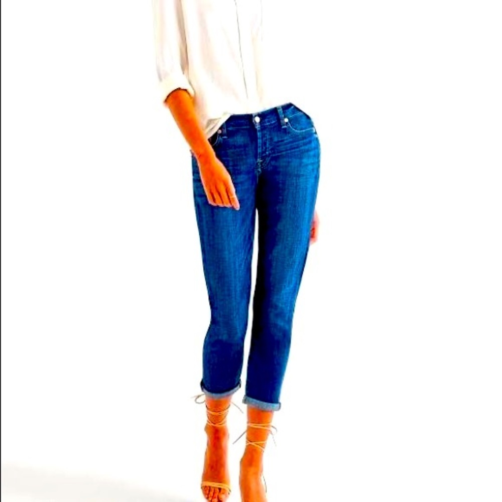 7 For All Mankind Skinny Crop Jeans